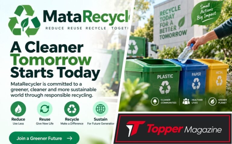 MataRecycler Explained: What the Website Offers, Its Sustainability Ideas and the Facts Behind Smart Recycling MataRecycler